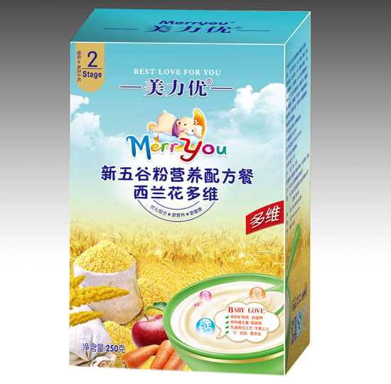 美力優(yōu)西蘭花多維新五谷營養(yǎng)配方餐