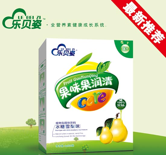 樂(lè)貝姿果味果潤(rùn)清冰糖雪梨味