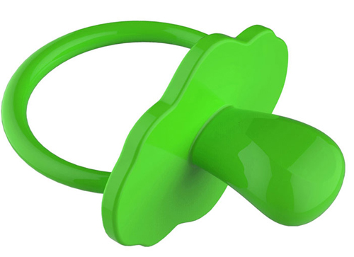 拍拍手嬰兒牙膠綠色