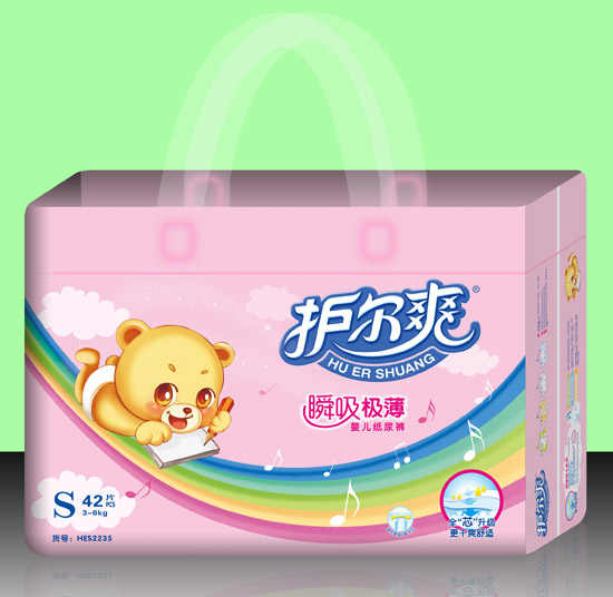 護爾爽瞬吸極薄嬰兒紙尿褲S碼42片