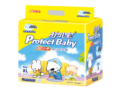 護(hù)兒寶超級(jí)薄嬰兒紙尿褲XL碼8片