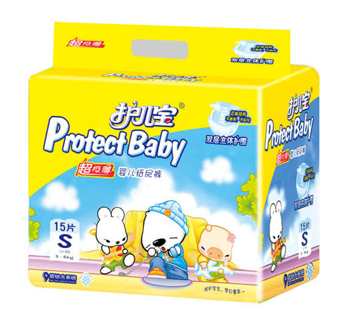 護兒寶超級薄嬰兒紙尿褲S碼15片