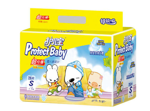 護(hù)兒寶超級薄嬰兒紙尿片S碼26片
