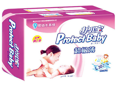 護(hù)兒寶超級薄嬰兒紙尿片L碼30片