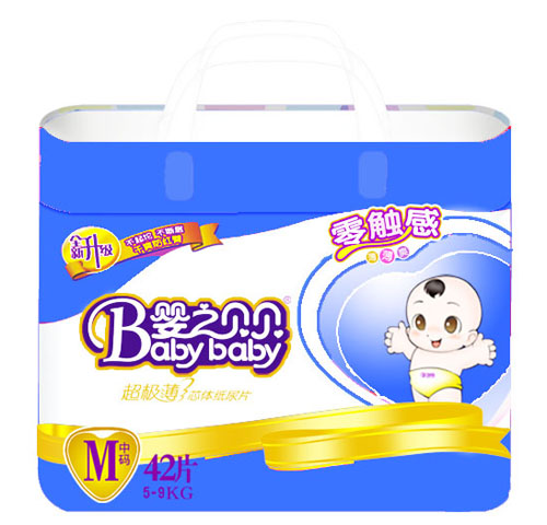 嬰之貝貝夏季超薄紙尿褲M(mǎn)36片