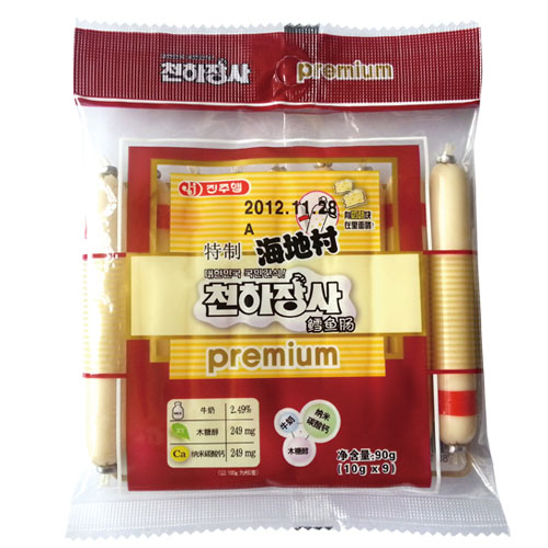 海地村特制鱈魚(yú)腸90g