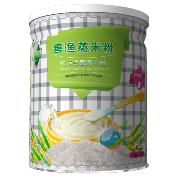 善漁鐵鋅鈣蒸米粉