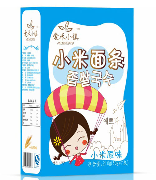 愛(ài)米小鎮(zhèn)原味小米面條