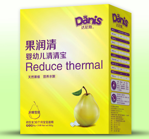 達尼斯果潤清雪梨味盒裝