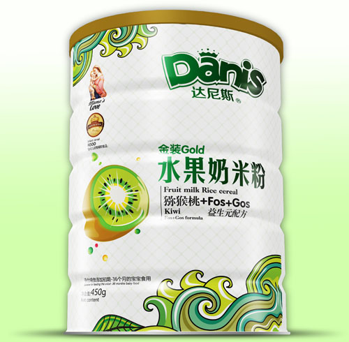 達尼斯獼猴桃FOS+GOS金裝水果奶米粉