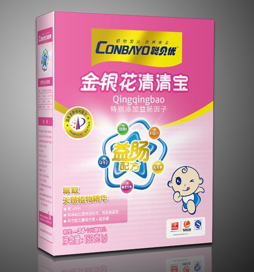 聰貝優(yōu)益腸金銀花清清寶盒裝