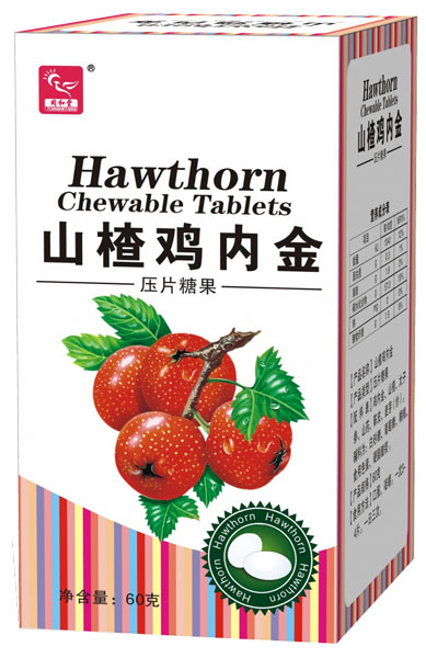 同和堂山楂雞內(nèi)金壓片糖果