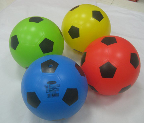 哈哈球8.5寸足球充氣玩具