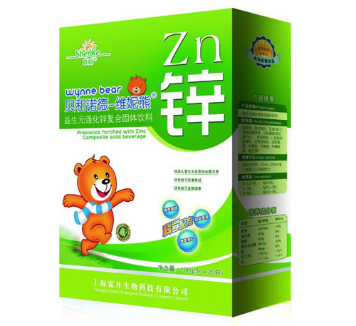 貝和諾德-維妮熊益生元強化鋅復合固體飲料