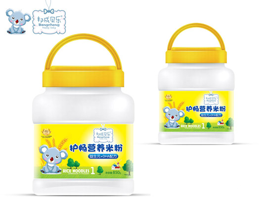 邦成貝樂益生元+DHA護(hù)暢營(yíng)養(yǎng)米粉