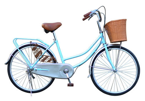 USEE優(yōu)適安妮公主高碳鋼自行車(chē)媽媽款三色可選