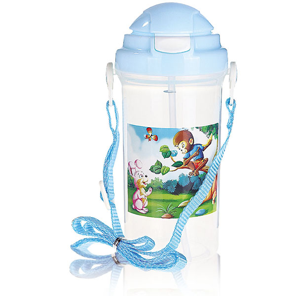 貝樂嘉藍(lán)色卡通水壺