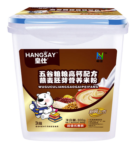 皇仕五谷粗糧高鈣配方燕麥胚芽營養(yǎng)米粉