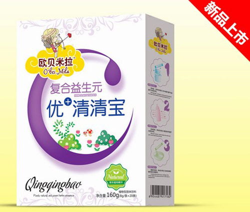 歐貝米拉復合益生元清清寶盒裝