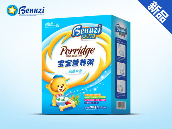 貝努滋蔬菜大骨寶寶營養(yǎng)粥