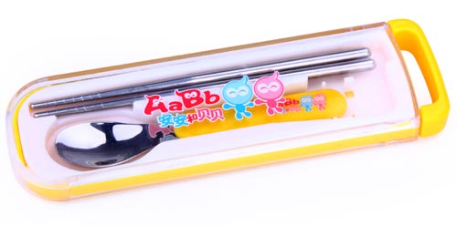 安安和貝貝夢(mèng)幻樂(lè)園韓式餐具套裝B