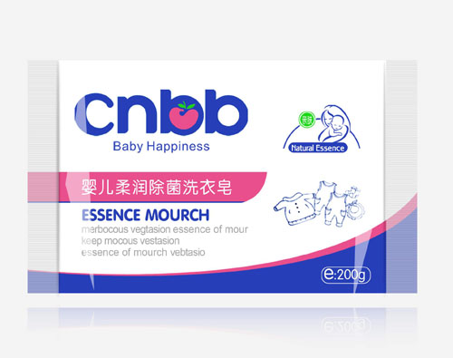 恰里寶貝嬰兒柔潤(rùn)除菌洗衣皂200g