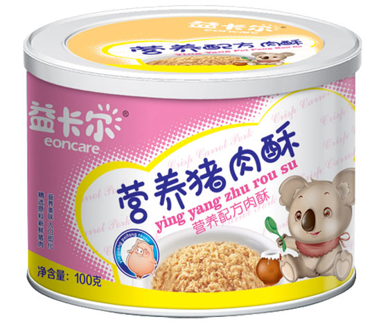 益卡爾營養(yǎng)豬肉酥