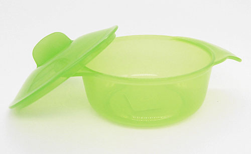 貝佳親嬰兒碗綠色