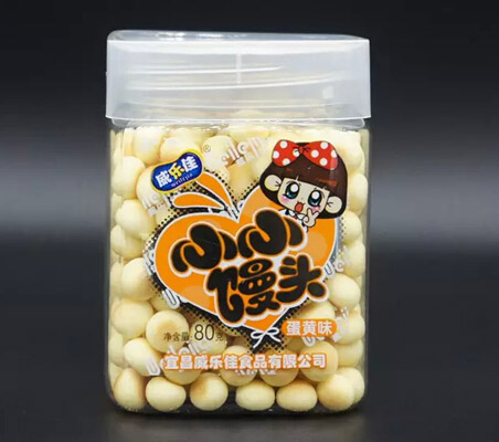 威樂(lè)佳蛋黃味饅頭80克