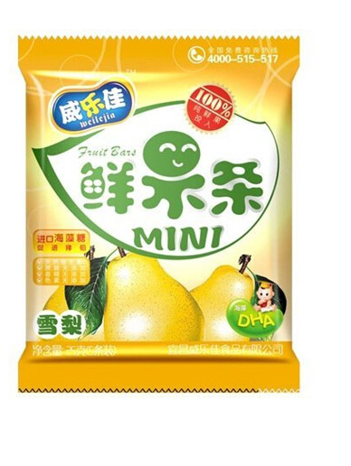 威樂(lè)佳雪梨鮮果條