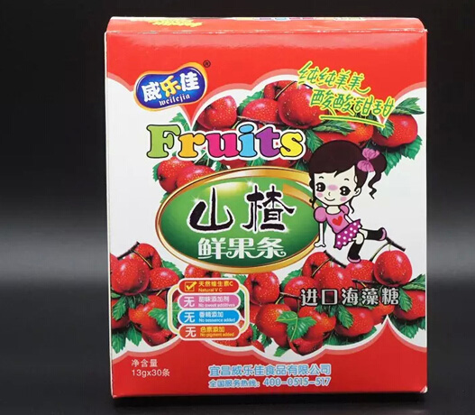 威樂佳山楂水果條