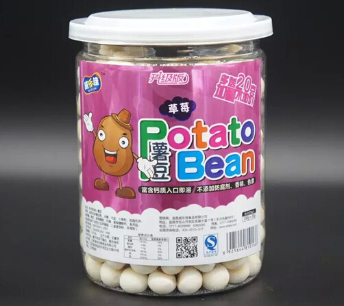 威樂佳草莓味薯豆