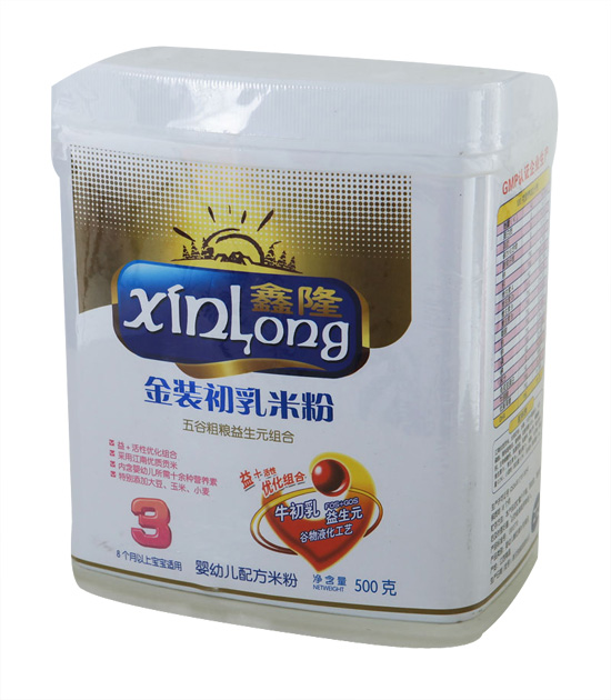 鑫隆金裝初乳米粉3段