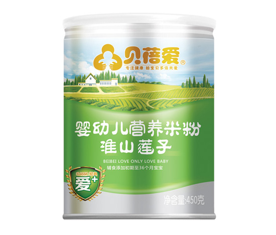 貝蓓愛(ài)嬰幼兒淮山蓮子營(yíng)養(yǎng)米粉