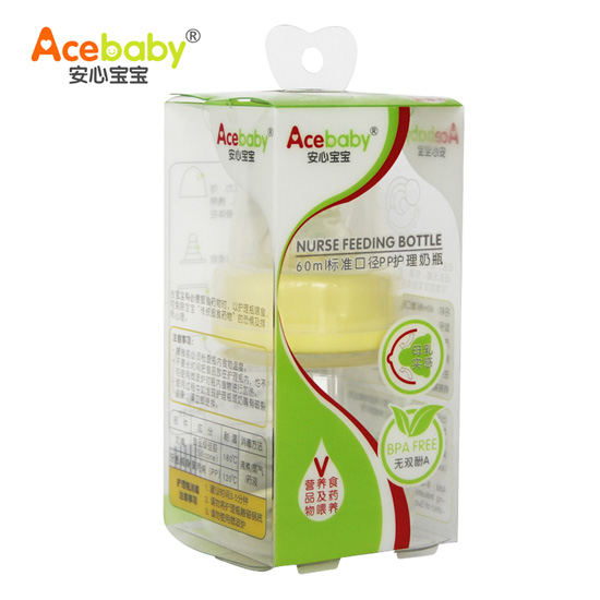 安心寶寶60ml標口PP護理奶瓶60ML