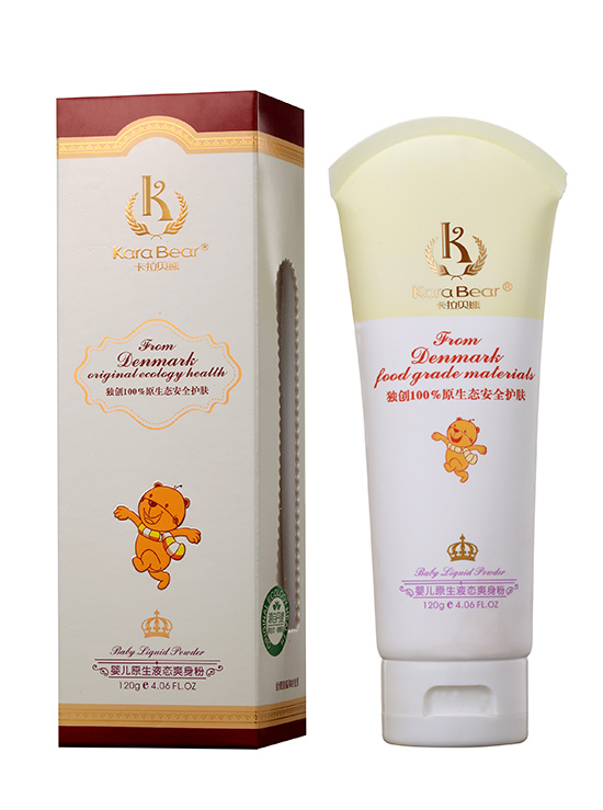 卡拉貝熊120g嬰兒原生液態(tài)爽身粉