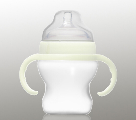 愛弗圖西240MLPP寬口葫蘆型奶瓶(月光白)