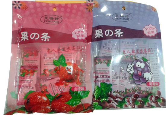 芙瑞詩(shī)水果條(山楂、葡萄味)袋裝
