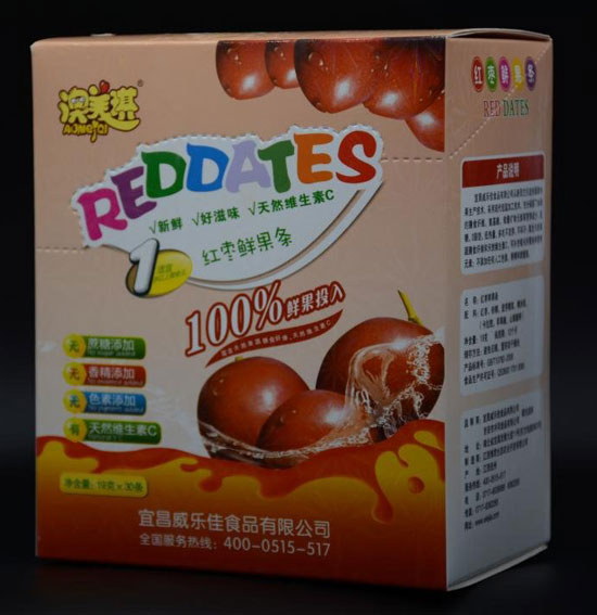 澳美琪鮮果條(紅棗味)