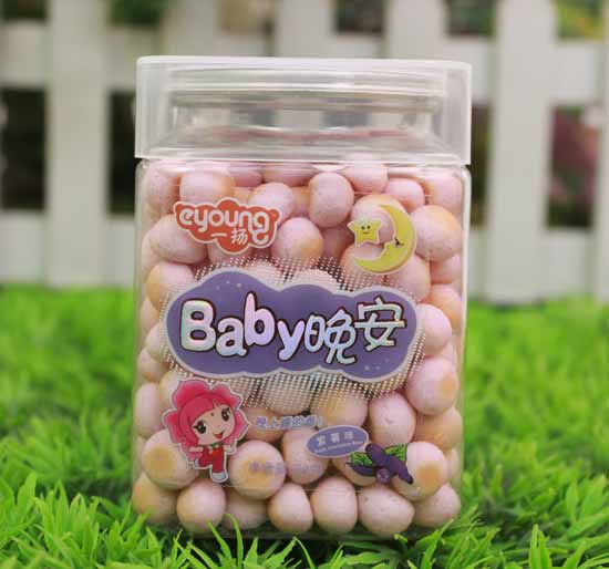 一揚紫薯味Baby加油晚安