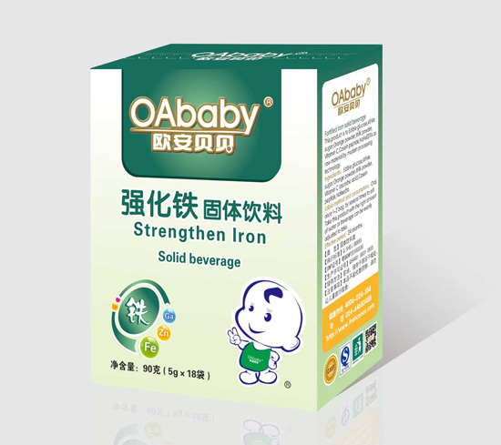 歐安貝貝強(qiáng)化鐵固體飲料