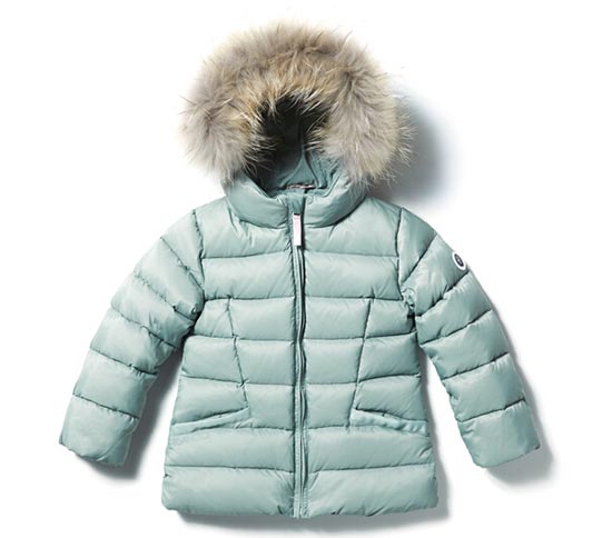 Blanc101薄荷色羽絨服