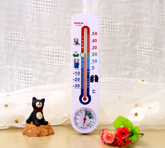 柯麗雅兩用室內(nèi)溫水銀濕度計(jì)