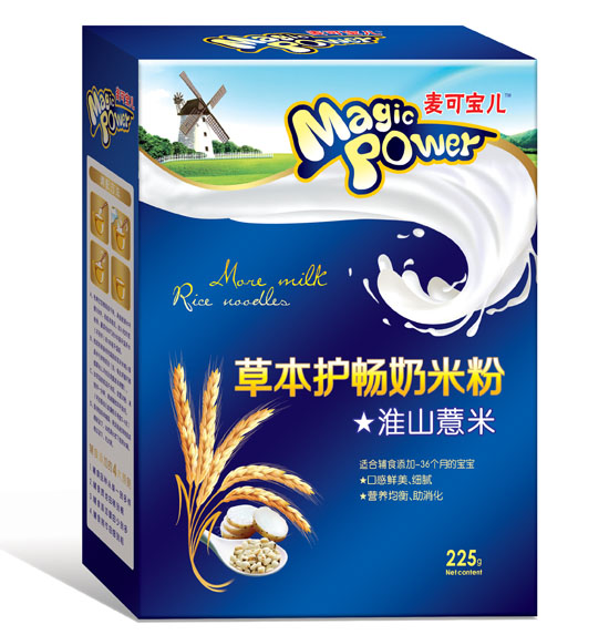 麥可寶兒淮山薏米草本護暢奶米粉盒裝