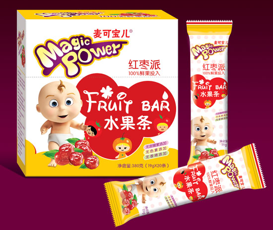麥可寶兒水果條紅棗派
