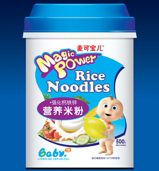 麥可寶兒強(qiáng)化鈣鐵鋅營養(yǎng)配方米粉