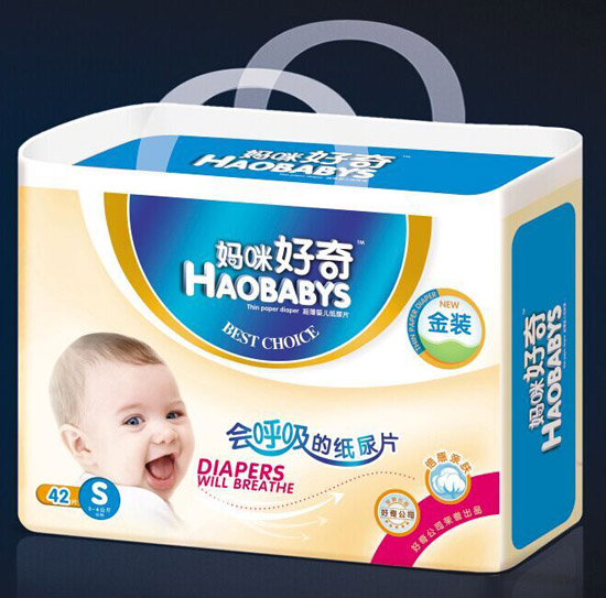 媽咪好奇金裝嬰兒紙尿片S碼42片