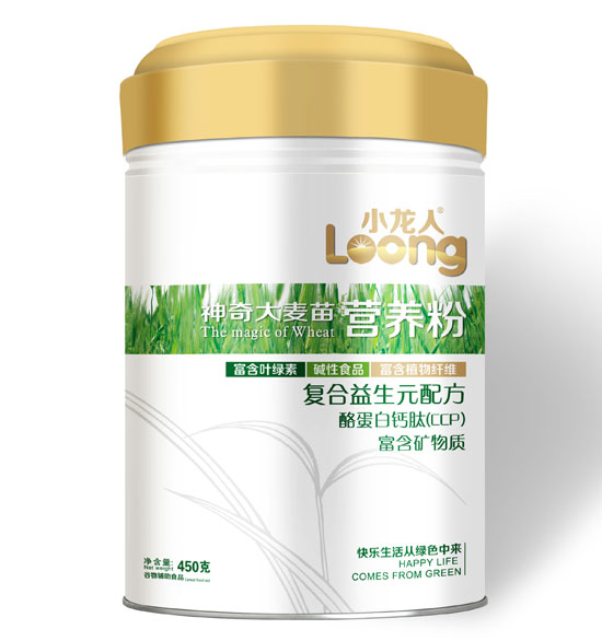 小龍人復(fù)合益生元配方神奇大麥苗營(yíng)養(yǎng)粉