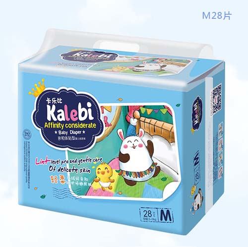 卡樂比超薄嬰兒紙尿褲M碼28片
