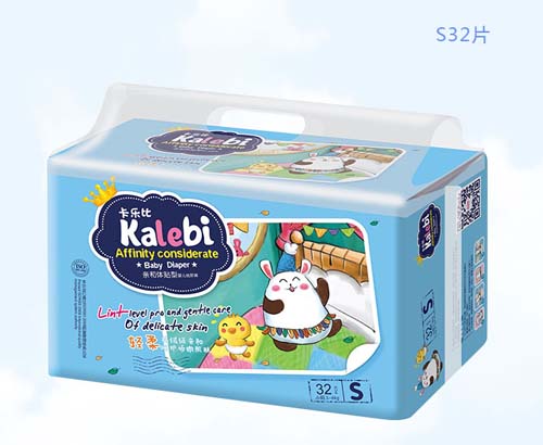 卡樂比超薄嬰兒紙尿褲S碼32片